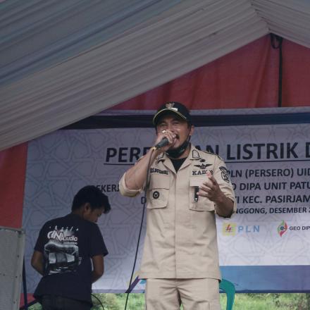 PERESMIAN LISTRIK PARANGGONG DESA SUGIHMUKTI 